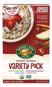 Nature's Path Hot Oatmeal Variety Pack-14 oz.-6/Case