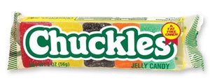 Chuckles Candy Chuckles Assorted Bars Gummy Candy-2 oz.-24/Box-12/Case