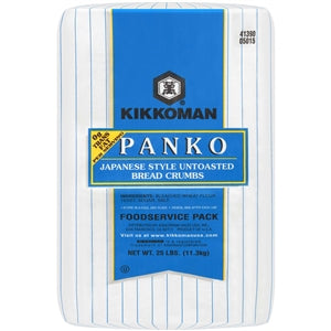 Kikkoman Panko Untoasted Bread Crumbs-25 lb.