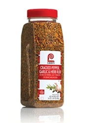 Lawry's Cracked Pepper Garlic Herb Rub-24 oz.-6/Case