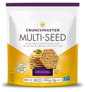 Crunchmaster Multi-Seed Crackers Original-4 oz.-12/Case