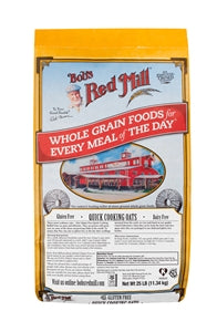 Bob's Red Mill Natural Foods Inc Gluten Free Quick Cooking Rolled Oats-25 lb.