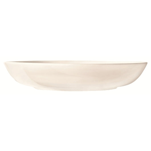 Libbey Porcelana Rolled Edge 30 Oz Low Bowl 9"- Bright White-24 Each-1/Case