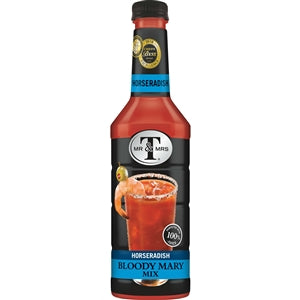 Mr & Mrs T's Horseradish Bloody Mary Cocktail Mixer-1 Liter-6/Case