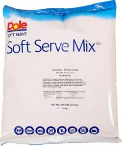 Dole Strawberry Soft Serve Mix-4.5 lb.-4/Case