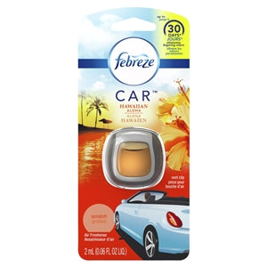 Febreze Hawaiian Aloha Car Air Freshener-2 Milliliter-8/Case