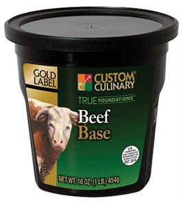Gold Label No Msg Added Clean Label Gluten Free Beef Base-1 lb.-6/Case