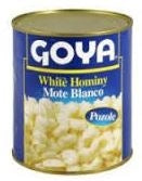 Commodity White Hominy-#10 Can-6/Case