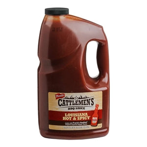Cattlemen's Louisiana Hot N' Spicy Bbq Sauce Bulk-155 oz.-4/Case