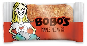 Bobo's Oat Bars Gluten Free-Vegan Maple Pecan Bar-3 oz.-12/Box-4/Case