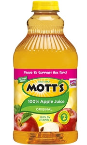 Mott's 100% Apple Juice-64 fl oz.s-8/Case