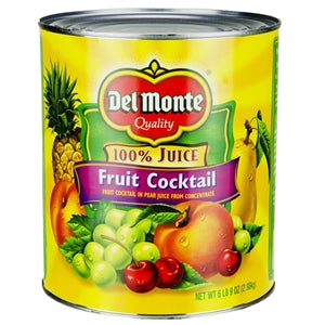 Del Monte In Juice Fruit Cocktail-105 oz.-6/Case