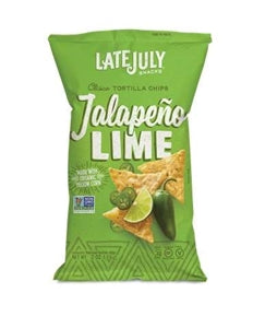 Late July Tortilla Chips Clasico Jalapeno Lime-2 oz.-24/Case