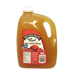 Musselman's Fresh Pressed 100% Apple Cider-128 fl oz.s-4/Case