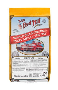 Bob's Red Mill Natural Foods Inc Gluten Free Steel Cut Oats-25 lb.