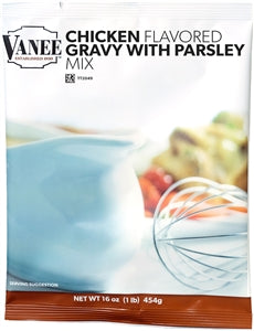Vanee Chicken Flavored Gravy Mix-16 oz.-8/Case