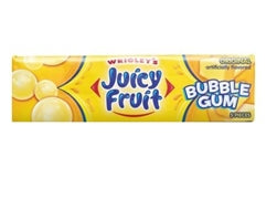 Juicy Fruit Bubble Gum Original-5 Piece-18/Box-8/Case