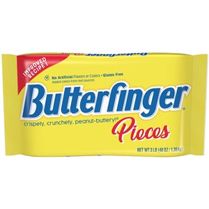 Butterfinger Pieces-3 lb.-6/Case