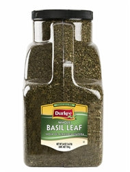 Durkee Whole Basil Leaves-26 oz.-1/Case