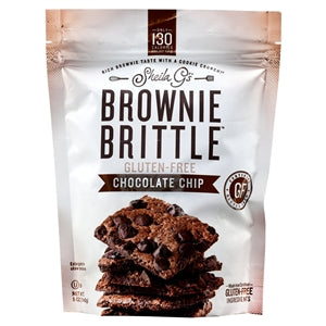 Sheila G's Brownie Brittle Gluten-Free Chocolate Chip Brownie Brittle-4.5 oz.-12/Case