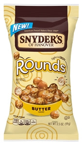 Snyder's Of Hanover Pretzel Butter Rounds-3.5 oz.-8/Case MPN ...