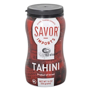 Savor Imports Tahini Paste-16 oz.-12/Case