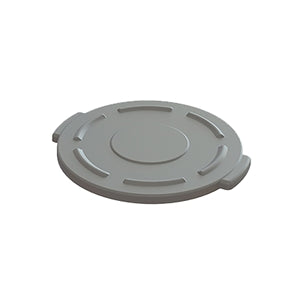 Value Plus 20 Gallon Gray Lid-1 Count-6/Box-1/Case