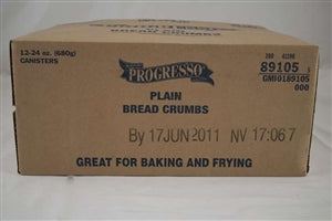 Progresso Plain Bread Crumbs Bulk-24 oz.-12/Case