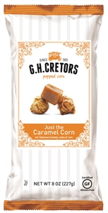 G.H. Cretors Just The Caramel Corn-8 oz.-12/Case