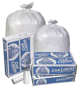 Pitt Plastics Mighty Tough 40 Inch X 46 Inch .95 Mil 40-45 Gallon Extra Heavy Perforated Roll Can Linerâ-10 Count-10/Case