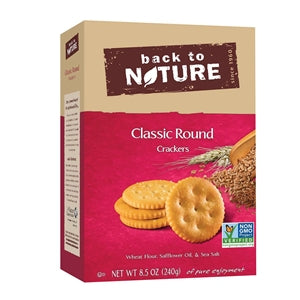 Back To Nature Classic Round Crackers-8.5 oz.-6/Case