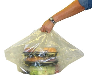 Pak-Sher 18 Inch X 7 Inch X 24 Inch Clear Plastic Catering Bag-50 Each-1/Case