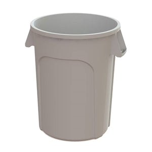 Value Plus 32 Gallon White Container-1 Count-5/Box-1/Case