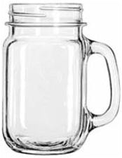 Libbey 16 oz. Drinking Jar With Handle-12 Each-1/Case