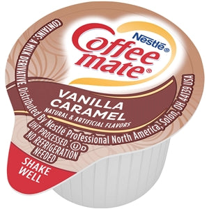 Coffee-Mate Vanilla Caramel Single Serve Liquid Creamer-0.375 fl oz.