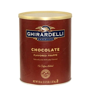 Ghirardelli Chocolate Flavor Frappe-3.12 lb.-6/Case