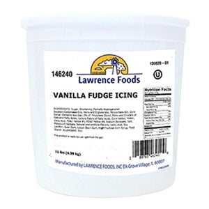 Lawrence Foods Vanilla Fudge Icing-11 lb.-2/Case