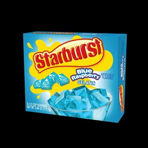Starburst Blue Raspberry Flavored Gelatin Mix-3.94 oz.-12/Case