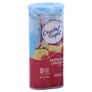 Crystal Light Lemonade Raspberry Beverage Mix-1.8 oz.-12/Case MPN ...