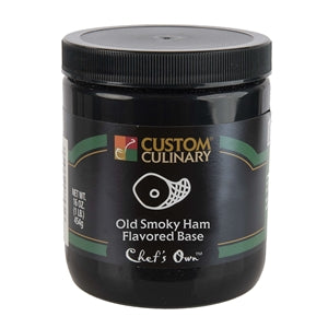 Chef's Own Ham Old Smoky Flavored Granular Paste Base 12/1 Lb.