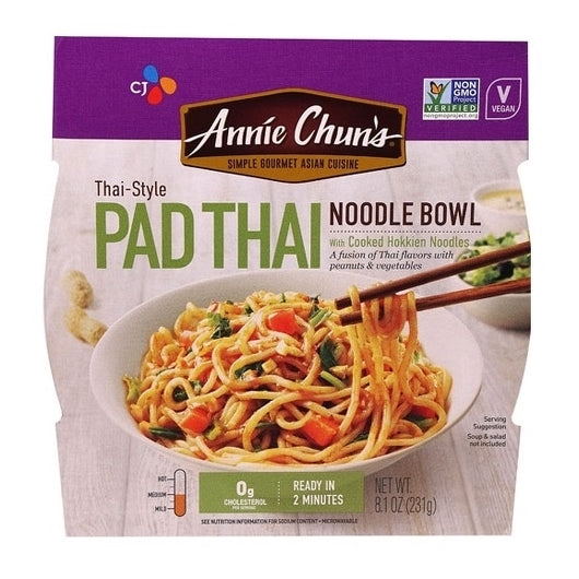 Annie Chun's Case Pad Thai Noodle-8.1 oz.-6/Case