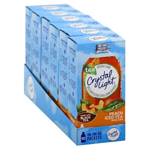 Crystal Light Crystal Light Beverage On The Go Peach Tea-0.07 oz.-10/Box-12/Case