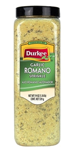 Durkee Garlic Romano Sprinkle Seasoning-19 oz.-6/Case