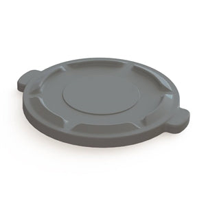 Value Plus 32 Gallon Gray Trash Lid-1 Count-5/Box-1/Case