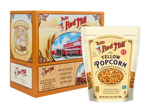 Bob's Red Mill Natural Foods Inc Popcorn Whole Yellow-30 oz.-4/Case