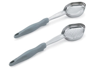 Vollrath Stainless Steel Oval Perforated Spoodle Gray Handle-1 Each
