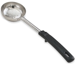 Vollrath Stainless Steel 3 oz. Perforated Spoodle Black Handle-1 Each