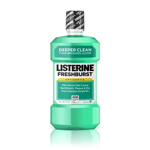 Listerine Antiseptic Freshburst Mouthwash-500 Milileter-6/Case
