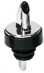 Tablecraft Chrome Black Free Flow Pourer-12 Each