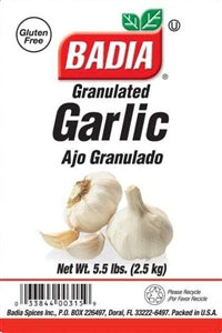 Badia Garlic Granulated-5.5 lb.-4/Case